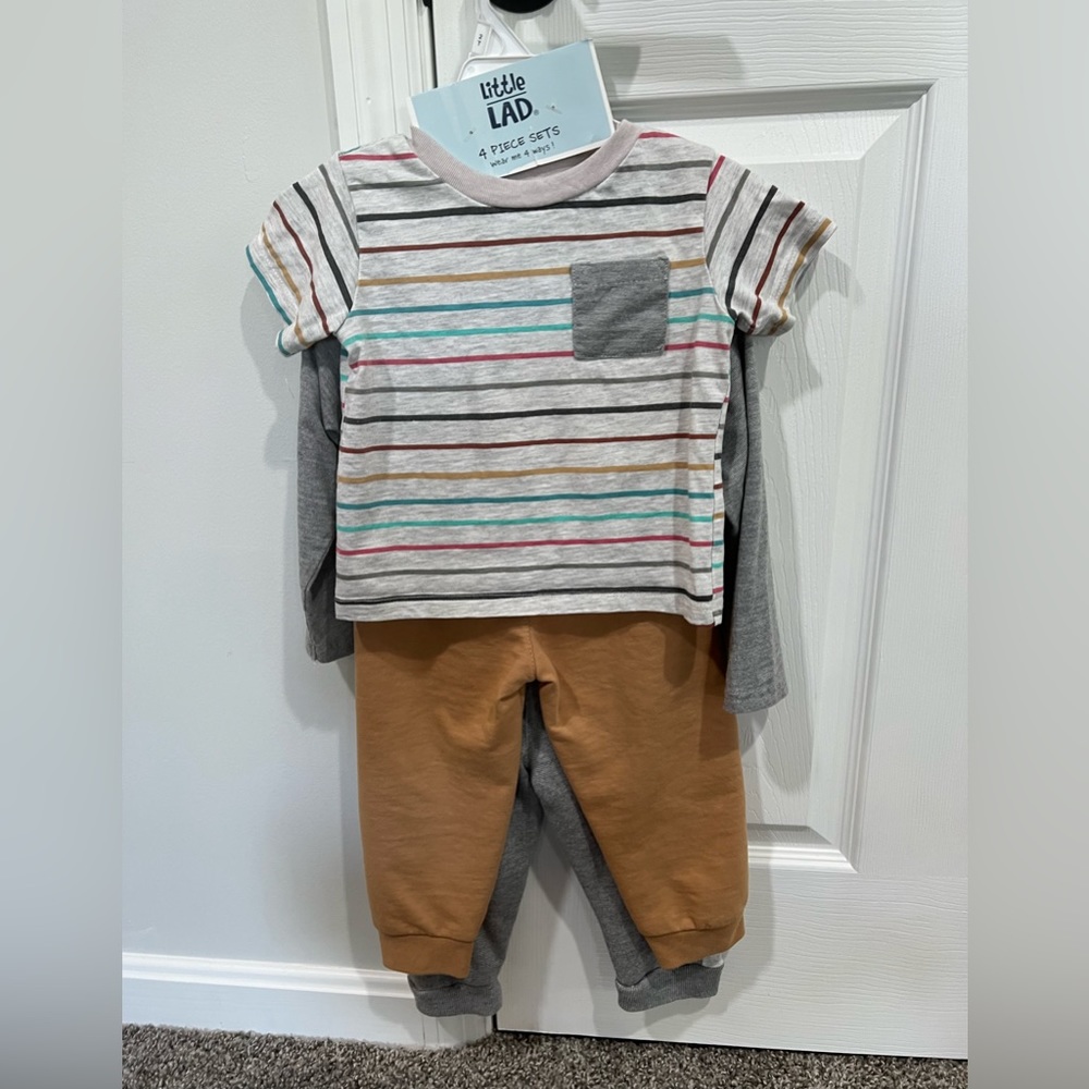 4 piece mix and match outfit. 2T EGC